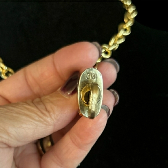 Louis Vuitton Lock Necklace with Key 318 - Picture 2 of 6